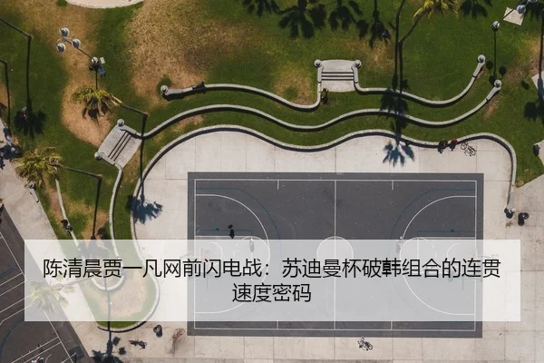 陈清晨贾一凡网前闪电战：苏迪曼杯破韩组合的连贯速度密码